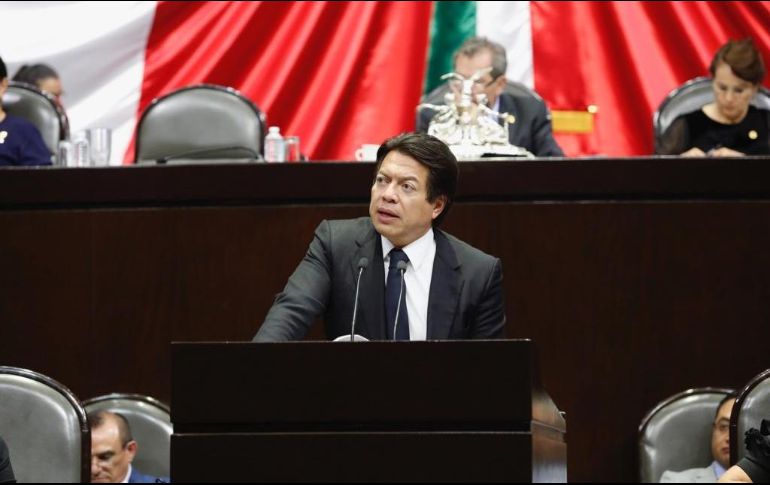 Mario Delgado señaló que este martes presentarán la iniciativa para reformar la Constitución con el objeto de crear la Guardia Nacional. TWITTER  / @mario_delgado1