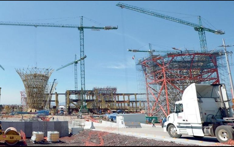 Ejecutivos del GACM dicen que los trabajos siguen porque deben respetar los contratos.EL FINANCIERO/L. Flores