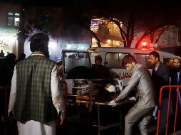 El ataque se produjo en una sala de fiestas durante la reunión de ulemas, para celebrar el aniversario del profeta Mahoma. EFE / J. Jalali