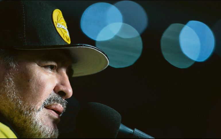 Diego Armando Maradona le cambió la cara a Dorados al sacarlo de los últimos puestos y ahora tenerlo en Semifinales. MEXSPORT
