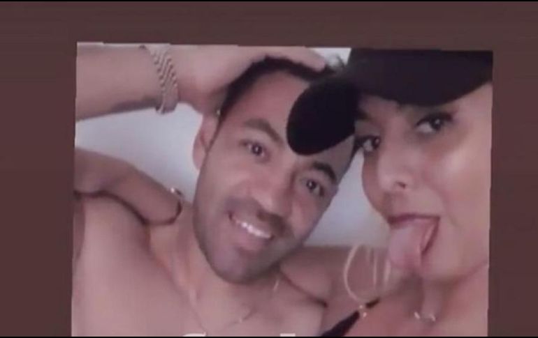 Carla Prieto (D), la mujer que aparece con Fabián, cuenta con más de 11 mil seguidores en Instagram. INTERNET/www.infobae.com