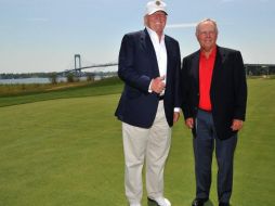 El presidente ha jugado en varias ocasiones con Nicklaus. TWITTER/@TheMotivatorCat