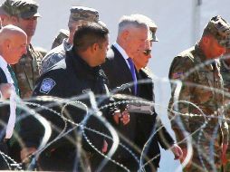 Mattis, secretario de Defensa, sostuvo que ningún soldado estará armado con armas de fuego. AP / ARCHIVO