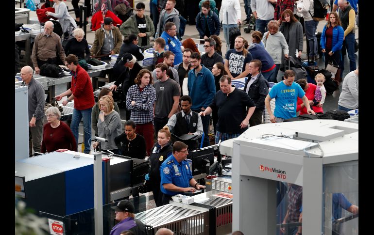 En el aeropuerto de Denver.