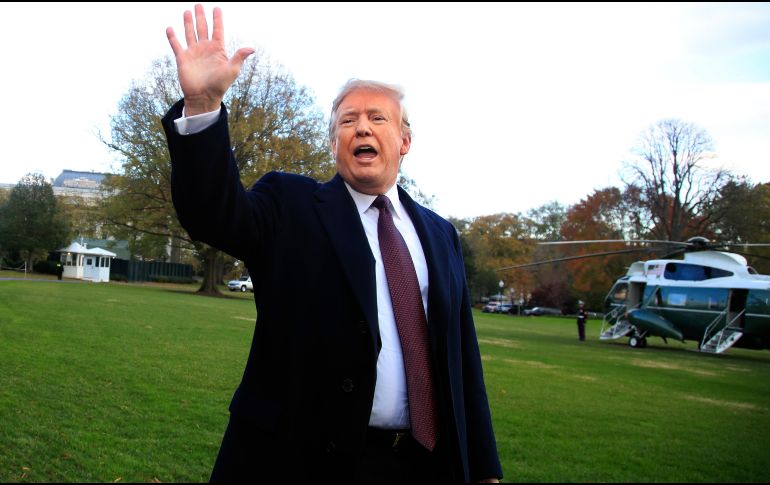 No es la primera vez que Trump pone en duda el cambio climático por una ola de frío extremo. AP / M. Balce Ceneta