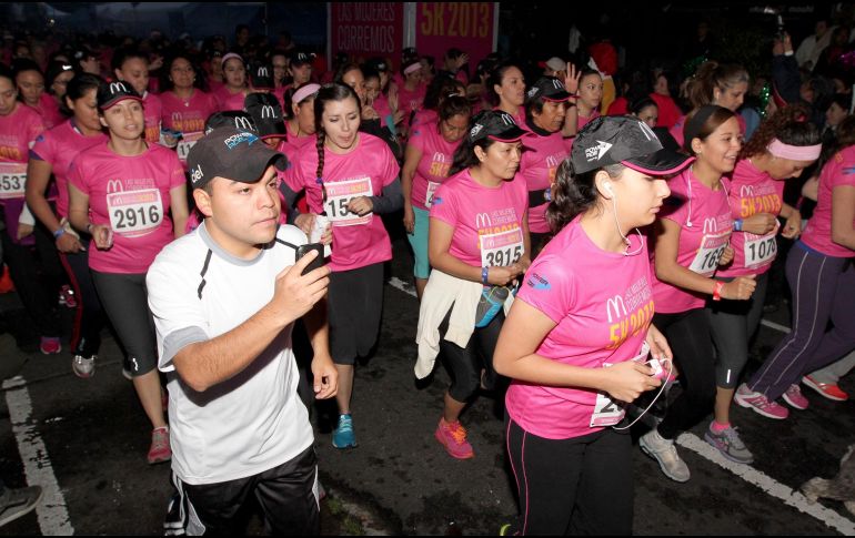 La cita para correr 2.5 km es el domingo 25 de noviembre. NOTIMEX/Archivo