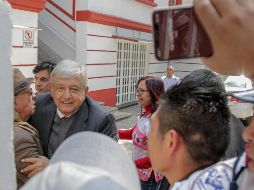 El tabasqueño felicitó de manera muy especial a la televisora este jueves. NTX/A. Rodríguez