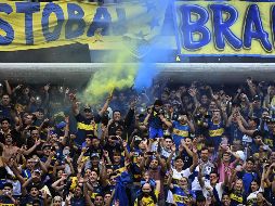 Daniel Angelici, presidente del equipo, aseguró que trabajarán para levantar la clausura.  AFP/J. Mabromata