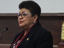 Godoy Ramos es licenciada en Derecho por la UNAM, y fue diputada federal y local. NTX/ARCHIVO