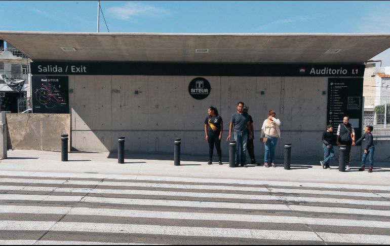 Se había perfilado que la Estación Auditorio entrara en funciones en la segunda mitad de 2016. EL INFORMADOR/Archivo