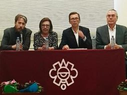 Autoridades de la comisión de Portugal junto con el director del Museo Regional, Roberto Velasco, ofrecieron los pormenores de la exposición. EL INFORMADOR/R. Romero