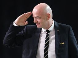 Infantino estará presente en el estadio Monumental para el partido de mañana. AP/ARCHIVO