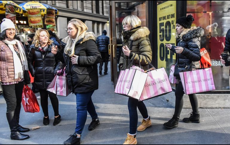 La de este viernes será la jornada más intensa del periodo de ventas con motivo de las fiestas decembrinas. AFP/S. Keith