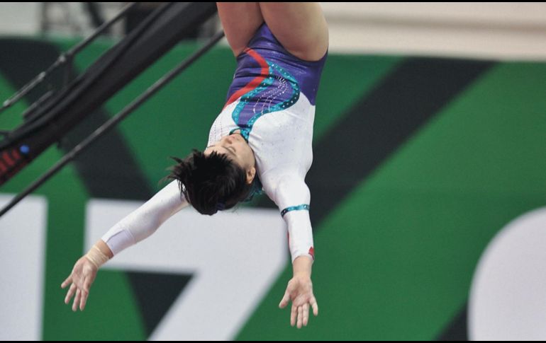 Alexa Moreno tuvo una buena actuación, pero no pudo conseguir la presea. MEXSPORT