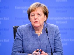 Los 27 jefes de Estado y de Gobierno de la UE firmaron este domingo el acuerdo de salidad de Reino Unida del bloque europeo. AFP / E. Dunand