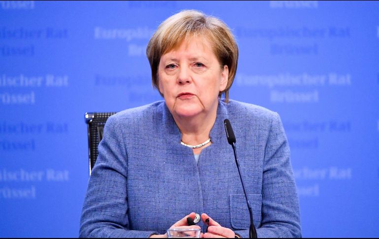 Los 27 jefes de Estado y de Gobierno de la UE firmaron este domingo el acuerdo de salidad de Reino Unida del bloque europeo. AFP / E. Dunand