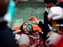 El gobierno responsabilizó al ELS del ataque y llamó a la comunidad internacional a condenarlo. AFP/G. Ourfalian