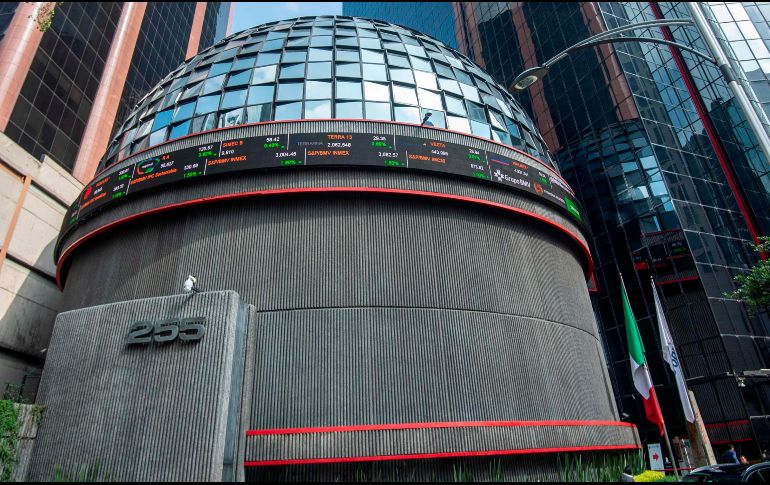 El principal indicador del mercado bursátil, el S&P/BMV IPC se ubica en 41 mil 404.521 unidades. AFP / ARCHIVO