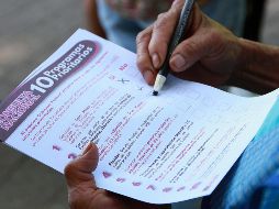 Con el 94% de las casillas computadas se registra una participación de 946 mil 81 mexicanos. NTX / F. Estrada