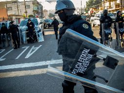 Manelich Castilla Craviotto, comisionado general de la Policía Federal, aseguró que los derechos humanos de los migrantes se respetarán en todo momento. AFP/P. Pardo