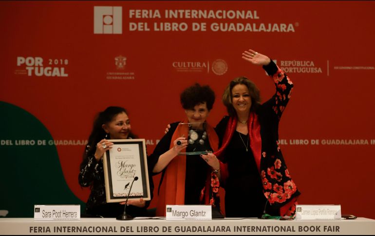 Margo agradeció con emoción esta distinción, y brindó un discurso donde disertó sobre varios temas. EL INFORMADOR/F. Atilano