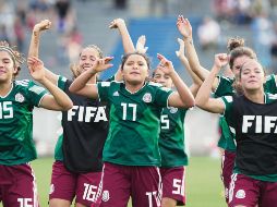 El combinado femenil Sub-17 que disputa el Mundial de la especialidad en Uruguay, verá a un viejo conocido en Semifinales, cuando mañana enfrente a Canadá. EFE / F. Anfitti