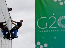 El acuerdo comercial entre México, EU y Canadá tendría que ser ratificado por las legislaturas de los tres países antes del evento que se desarrollará en Argentina. EFE / J. I. Roncoroni