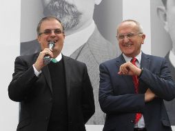 Jesús Seade (d) formó parte del equipo para la negociación del Tratado de Libre Comercio. NTX/G. Durán