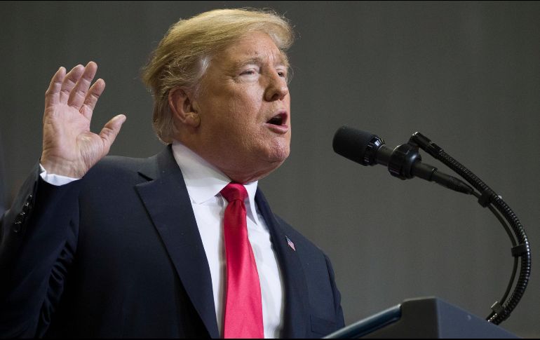 Trump dijo que espera recibir un informe sobre las tensiones en la zona del estrecho de Kerch, para así tomar una determinación. AP/A. Brandon