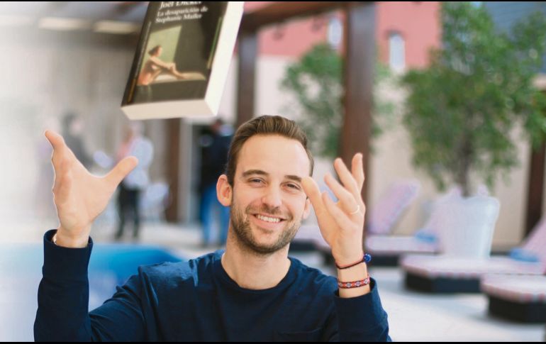 Promueve su obra más reciente, titulada “La desaparición de Stephanie Mailer”, un texto que vale la pena disfrutar con mente abierta. EL INFORMADOR / G. Gallo