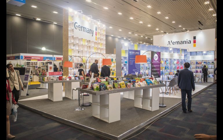 El Pabellón de Alemania ganó el premio al mejor stand en la categoría Oro, por su atractivo diseño. CORTESÍA / UDG