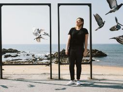 La rapera, lista para presentarse en Foro FIL como parte de la propuesta musical lusa. CORTESÍA