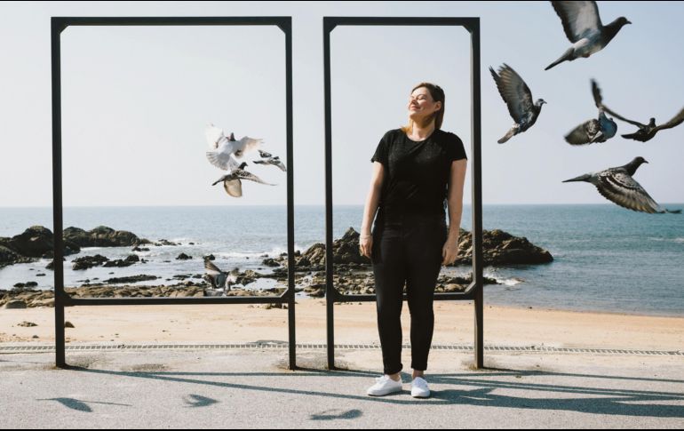 La rapera, lista para presentarse en Foro FIL como parte de la propuesta musical lusa. CORTESÍA