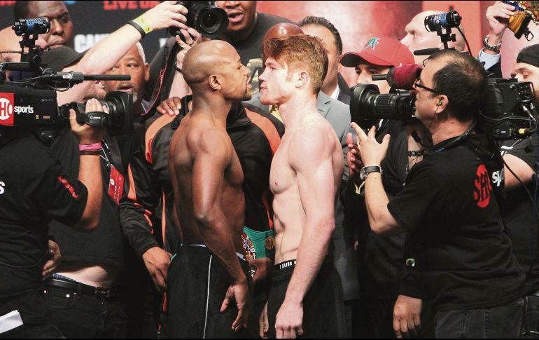 El 14 de septiembre de 2013 Saúl “Canelo” Álvarez sufrió su primera derrota tras caer por decisión ante Floyd Mayweather. MEXSPORT