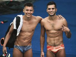 Germán Sánchez e Iván García se colgaron el oro el pasado fin de semana en Singapur. MEXSPORT