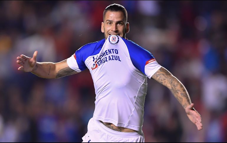 Méndez anotó el segundo gol para la Máquina. MEXSPORT / I. Ortiz