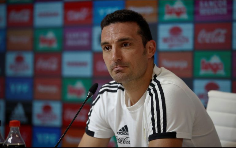 Aún no está claro si Scaloni podrá contar con el ídolo del Barcelona, Lionel Messi. EFE/ARCHIVO