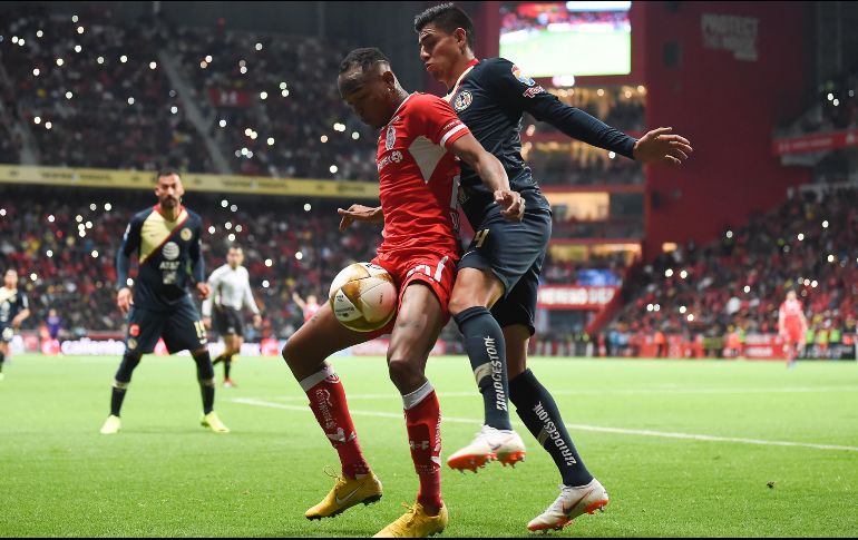 El partido de vuelta entre azulcremas y Diablos se jugará el próximo domingo 2 de diciembre. MEXSPORT / I. Ortiz