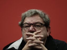 Paco Ignacio Taibo II durante su participación en la FIL. SUN/A. Leyva