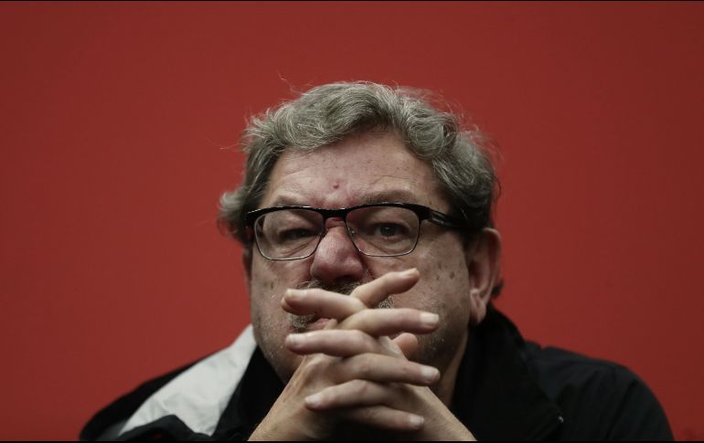 Paco Ignacio Taibo II durante su participación en la FIL. SUN/A. Leyva