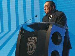 El rector de la Univa, Francisco Ramírez Yáñez, destaca los principales avances de la institución que encabeza, y que está a poco de celebrar 60 años desde su fundación. EL INFORMADOR