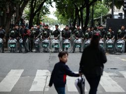 En Buenos Aires se despliegan más de 20 mil efectivos para resguardar a los líderes de todo el mundo. EFE/A. Valdés