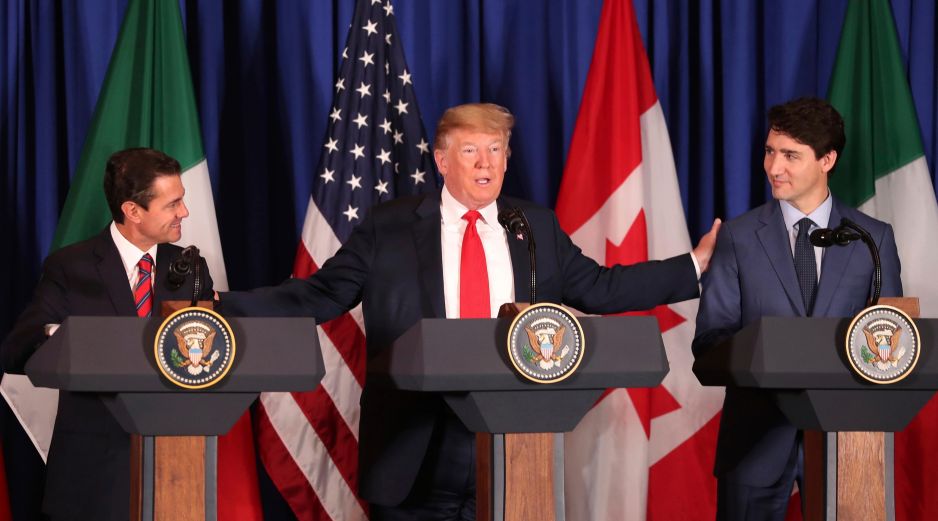 La embajada estadounidense en México destacó que el T-MEC beneficiará a agricultores, ganaderos, empresas y trabajadores. AP / M. Mejía