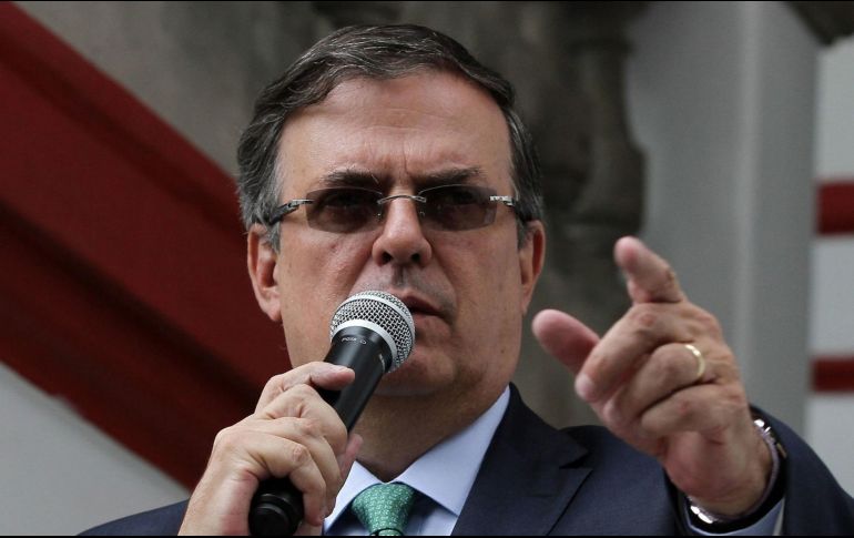Ebrard escribe en sus redes sociales que 