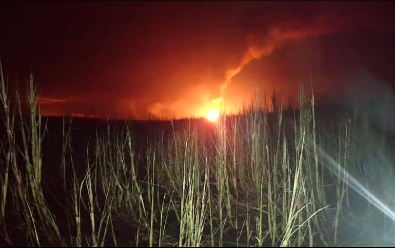 El hecho ocurrió en el poblado C-33 de Cárdenas, donde se encontraba un ducto de Pemex. TWITTER/@el_papiro