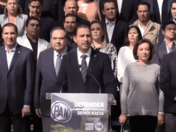 Eel presidente nacional del PAN, Marko Cortés Mendoza, aclaró que los diputados están en todo su derecho de disentir y protestar, pero descartó una estrategia conjunta. TWITTER / @AccionNacional