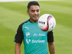 José Juan Vázquez. En Santos sólo piensan en la victoria. MEXSPORT