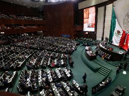 López Obrador arribó pocos minutos después de que Enrique Peña Nieto, el presidente saliente, llegará al recinto. AP/ M. Ugarte