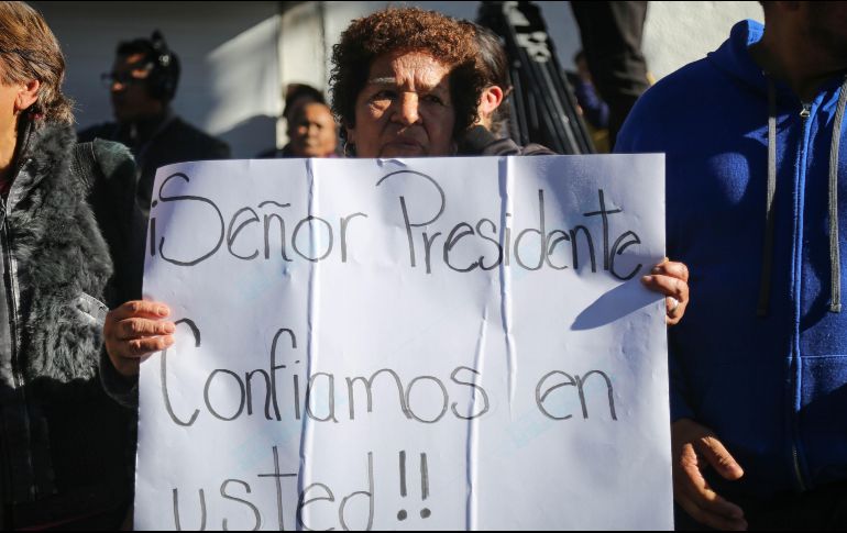 Ante la ineficiencia de las corporaciones policiales y el gran aumento del robo, secuestro y feminicidios, estoy solicitando al Congreso la aprobación de una reforma constitucional asegura López Obrador. EFE/ D. Guzmán