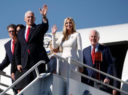 La delegación estadounidense que acudió a la toma de protesta de López Obrador este sábado incluyó al vicepresidente Mike Pence, y la hija del mandatario, Ivanka Trump. AP / A. Vázquez